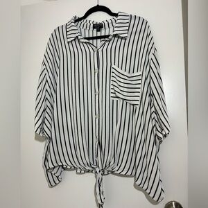 Glitzy lifestyle Plus Size blouse for women button down shirt